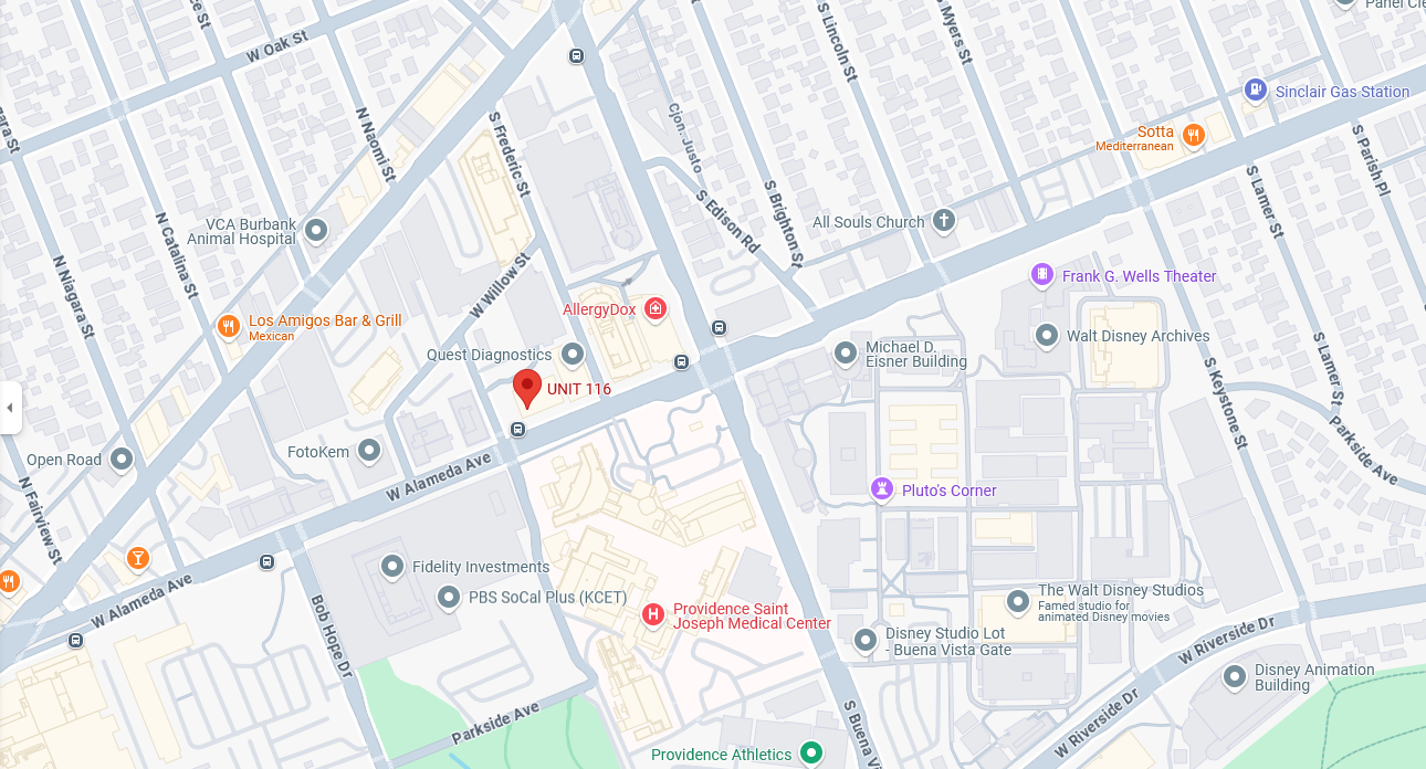 2625 West Alameda Avenue Suite #116, Burbank Ca
